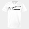 V-Neck Heavy Cotton 100% T-Shirt Thumbnail