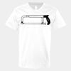 V-Neck Heavy Cotton 100% T-Shirt Thumbnail
