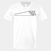 V-Neck Heavy Cotton 100% T-Shirt Thumbnail