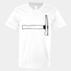 V-Neck Heavy Cotton 100% T-Shirt Thumbnail