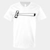 V-Neck Heavy Cotton 100% T-Shirt Thumbnail