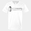 V-Neck Heavy Cotton 100% T-Shirt Thumbnail