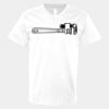 V-Neck Heavy Cotton 100% T-Shirt Thumbnail