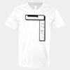 V-Neck Heavy Cotton 100% T-Shirt Thumbnail