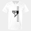 V-Neck Heavy Cotton 100% T-Shirt Thumbnail