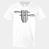 V-Neck Heavy Cotton 100% T-Shirt Thumbnail