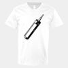 V-Neck Heavy Cotton 100% T-Shirt Thumbnail