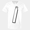 V-Neck Heavy Cotton 100% T-Shirt Thumbnail
