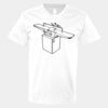 V-Neck Heavy Cotton 100% T-Shirt Thumbnail