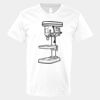 V-Neck Heavy Cotton 100% T-Shirt Thumbnail