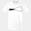 V-Neck Heavy Cotton 100% T-Shirt Thumbnail