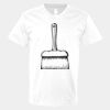 V-Neck Heavy Cotton 100% T-Shirt Thumbnail