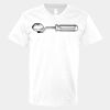 V-Neck Heavy Cotton 100% T-Shirt Thumbnail
