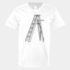 V-Neck Heavy Cotton 100% T-Shirt Thumbnail