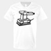 V-Neck Heavy Cotton 100% T-Shirt Thumbnail