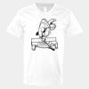 V-Neck Heavy Cotton 100% T-Shirt Thumbnail