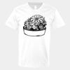 V-Neck Heavy Cotton 100% T-Shirt Thumbnail