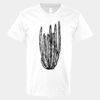 V-Neck Heavy Cotton 100% T-Shirt Thumbnail