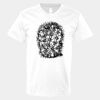 V-Neck Heavy Cotton 100% T-Shirt Thumbnail