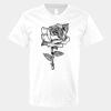 V-Neck Heavy Cotton 100% T-Shirt Thumbnail