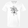 V-Neck Heavy Cotton 100% T-Shirt Thumbnail