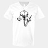 V-Neck Heavy Cotton 100% T-Shirt Thumbnail