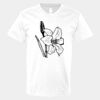 V-Neck Heavy Cotton 100% T-Shirt Thumbnail