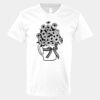 V-Neck Heavy Cotton 100% T-Shirt Thumbnail