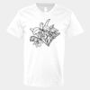 V-Neck Heavy Cotton 100% T-Shirt Thumbnail