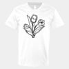 V-Neck Heavy Cotton 100% T-Shirt Thumbnail