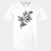 V-Neck Heavy Cotton 100% T-Shirt Thumbnail