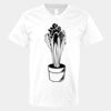 V-Neck Heavy Cotton 100% T-Shirt Thumbnail