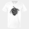 V-Neck Heavy Cotton 100% T-Shirt Thumbnail