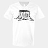V-Neck Heavy Cotton 100% T-Shirt Thumbnail