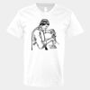 V-Neck Heavy Cotton 100% T-Shirt Thumbnail