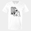 V-Neck Heavy Cotton 100% T-Shirt Thumbnail