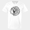 V-Neck Heavy Cotton 100% T-Shirt Thumbnail