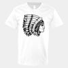 V-Neck Heavy Cotton 100% T-Shirt Thumbnail