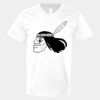 V-Neck Heavy Cotton 100% T-Shirt Thumbnail