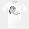 V-Neck Heavy Cotton 100% T-Shirt Thumbnail
