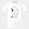 V-Neck Heavy Cotton 100% T-Shirt Thumbnail