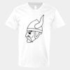 V-Neck Heavy Cotton 100% T-Shirt Thumbnail