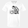 V-Neck Heavy Cotton 100% T-Shirt Thumbnail