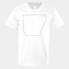 V-Neck Heavy Cotton 100% T-Shirt Thumbnail