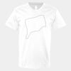V-Neck Heavy Cotton 100% T-Shirt Thumbnail