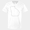 V-Neck Heavy Cotton 100% T-Shirt Thumbnail