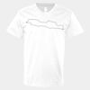 V-Neck Heavy Cotton 100% T-Shirt Thumbnail