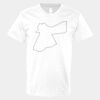 V-Neck Heavy Cotton 100% T-Shirt Thumbnail