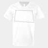 V-Neck Heavy Cotton 100% T-Shirt Thumbnail