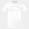 V-Neck Heavy Cotton 100% T-Shirt Thumbnail
